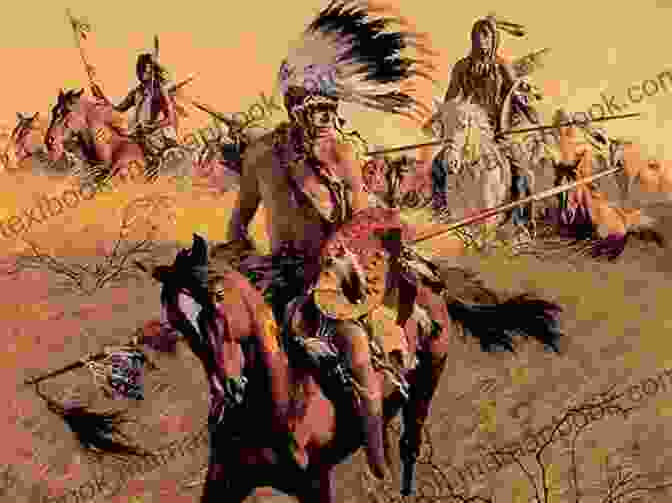 A Group Of Settlers Fighting Off An Attack By Comanche Warriors Matagorda: A Novel Louis L Amour