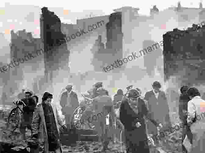 A Photograph Of A Devastated City During World War II, Symbolizing The Economic And Social Upheaval Caused By War. The Tyranny Of Nations: How The Last 500 Years Shaped Today S Global Economy