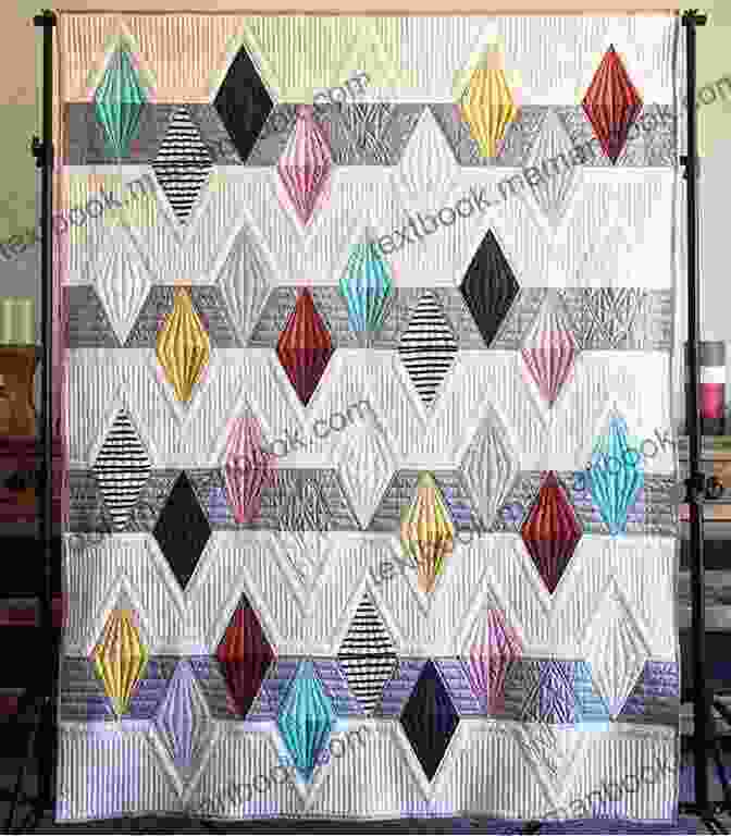 A Traditional Broken Diamonds Quilt Featuring Soft Colors And Intricate Piecing Broken Diamonds Quilt Patterns Jeanne Throgmorton