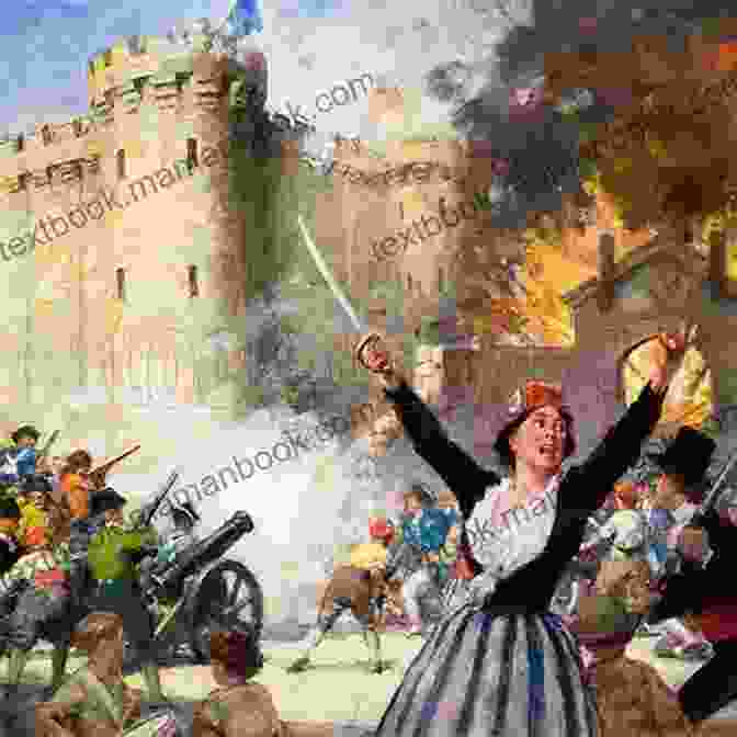 A Vivid Depiction Of The Storming Of The Bastille, The Pivotal Event In The French Revolution. A Tale Of Two Cities : Illustrated