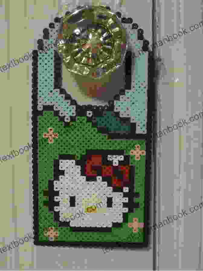 Bead Embossed Picture Of Hello Kitty Pixel Craft With Perler Beads: More Than 50 Super Cool Patterns: Patterns For Hama Perler Pyssla Nabbi And Melty Beads