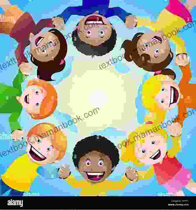 Children Holding Hands In A Circle, Symbolizing Unity And Support Against Bullying Childhood Bullying Roland Schimmelpfennig