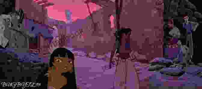 Jasmine And Abu Exploring The Snow Covered Streets Of Agrabah. Disney Princess: Jasmine S Snowy Day (Disney Short Story EBook)