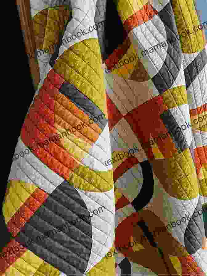 Photo Of A Contemporary Quilt Influenced By Throgmorton's Style Big Block Quilts Jeanne Throgmorton