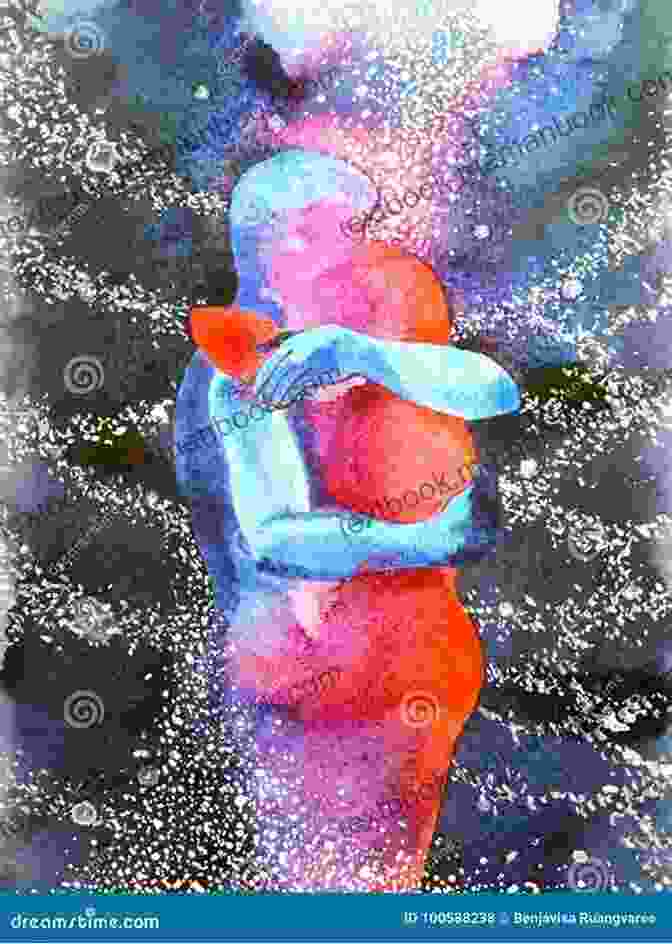 Photo Of A Couple Embracing, Their Faces Filled With Both Joy And Sorrow, Surrounded By Swirling Colors Representing The Complexities Of Love And Loss. You Can T Both Stay And Go: A Poetry Story