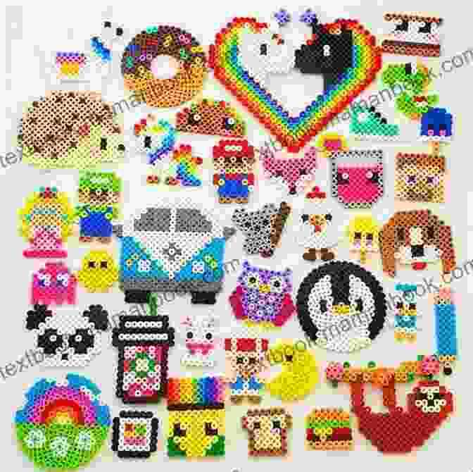 Screenshot Of Online Gallery Showcasing Perler Bead Creations Pixel Craft With Perler Beads: More Than 50 Super Cool Patterns: Patterns For Hama Perler Pyssla Nabbi And Melty Beads