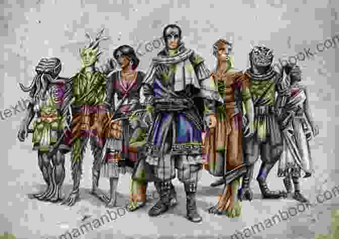 Stones Of Amaria: Fall Of Darkness Key Art Depicting A Group Of Adventurers Facing Off Against A Horde Of Monsters Keeper Of Light: Stones Of Amaria (Fall Of Darkness 3)