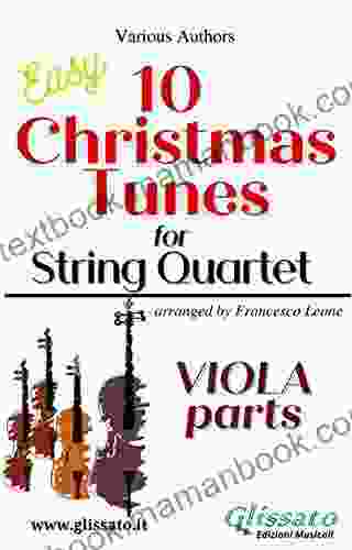 Viola part of 10 Christmas Tunes for String Quartet: Easy/Intermediate (10 Christmas Tunes for String Quartet 3)